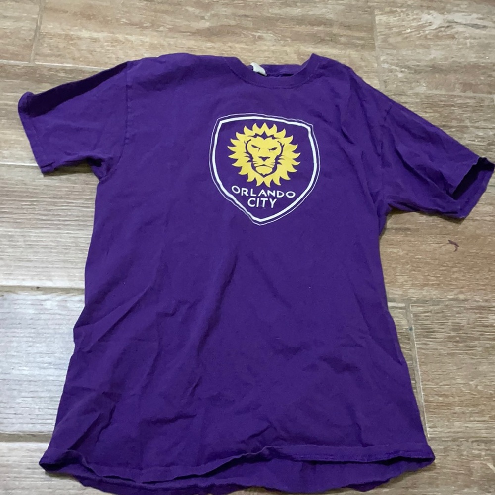 purple orlando city t-shirt